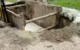 Budowa kanalizacji sanitarnej w Gminie Główczyce- etap Ciemino, Skórzyno, Izbica, Zgierz 4