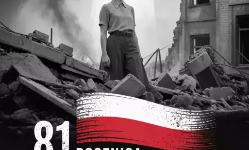 Komunikat alarmowy upamiętniający 81 rocznicę  Powstania Warszawskiego