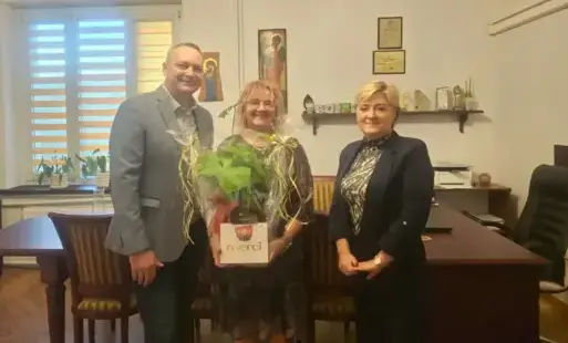 Urodziny Skarbnika Gminy Główczyce – Pani Marioli Barny