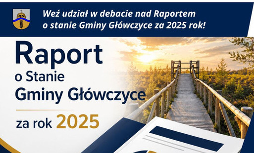 Weź udział w debacie nad Raportem o stanie Gminy Główczyce za 2025 rok!