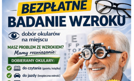 Bezpłatne badanie wzroku w Główczycach