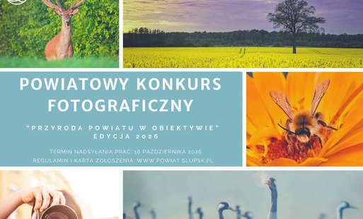 Powiatowy Konkurs Fotograficzny „Przyroda Powiatu w obiektywie – edycja 2026”